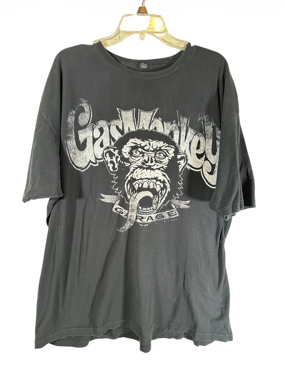 Gas Monkey Garage Blood Sweat Beers Graphic T Shirt Men's in Black Size 3XL XXXL